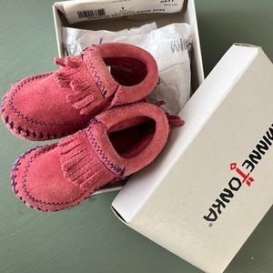 Infant size one Minnetonka